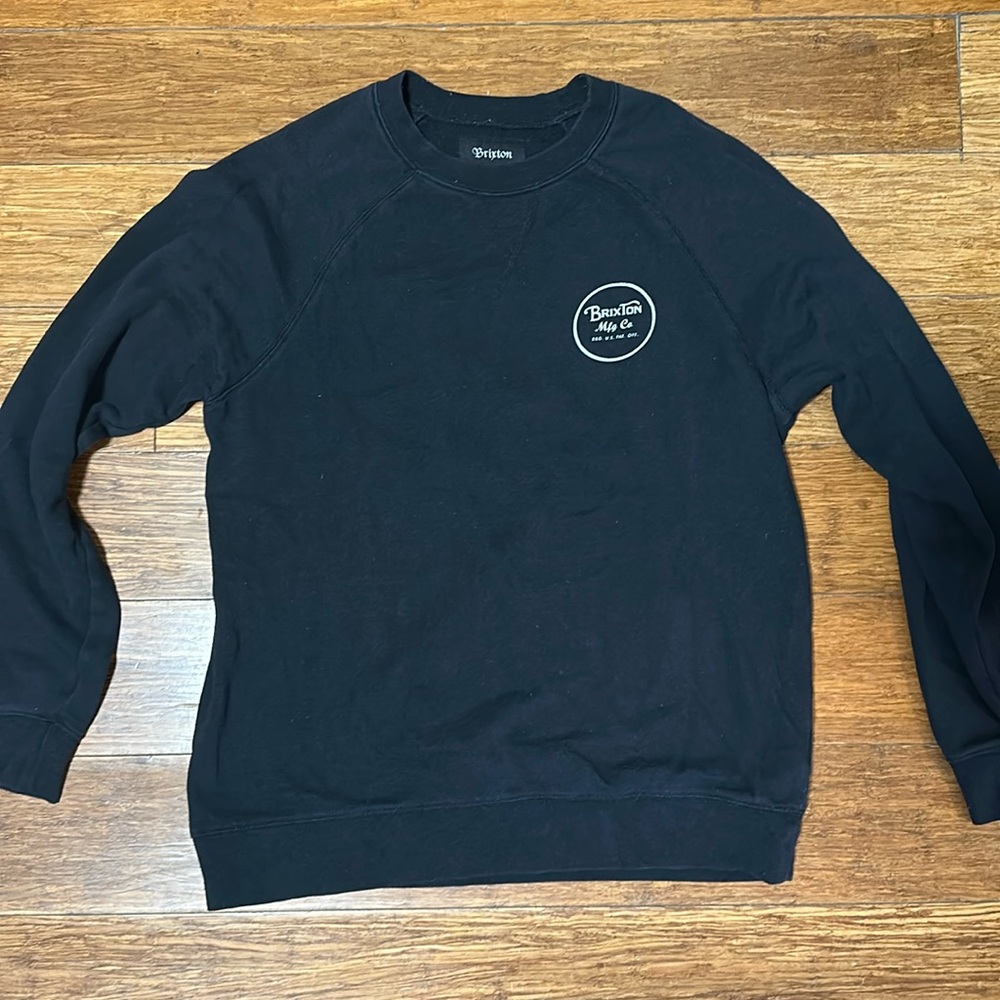 Brixton Mfg Co Black Crew size medium
